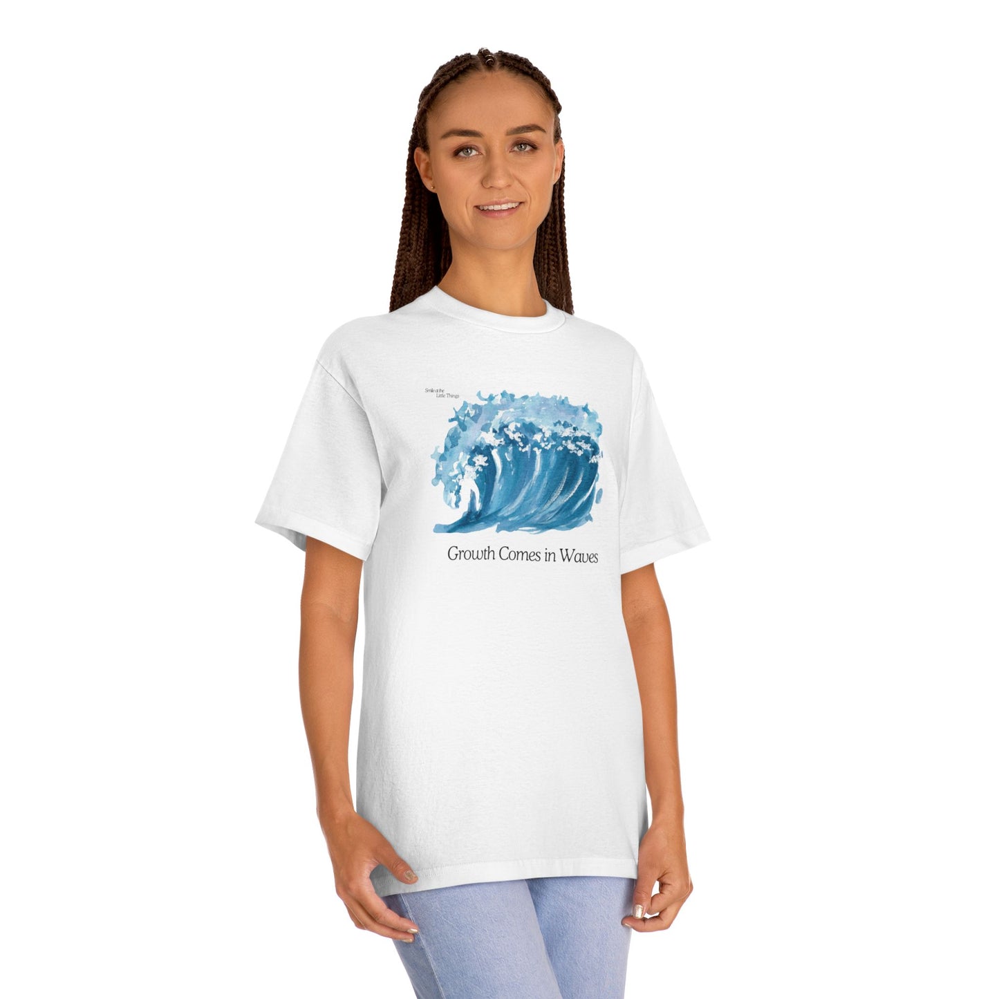 "Growth Comes in Waves" Classic Tee
