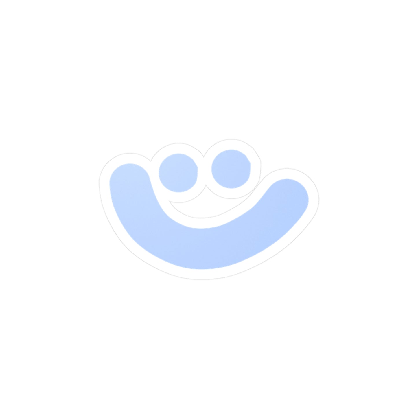 Smile At The Little Things Logo Sticker