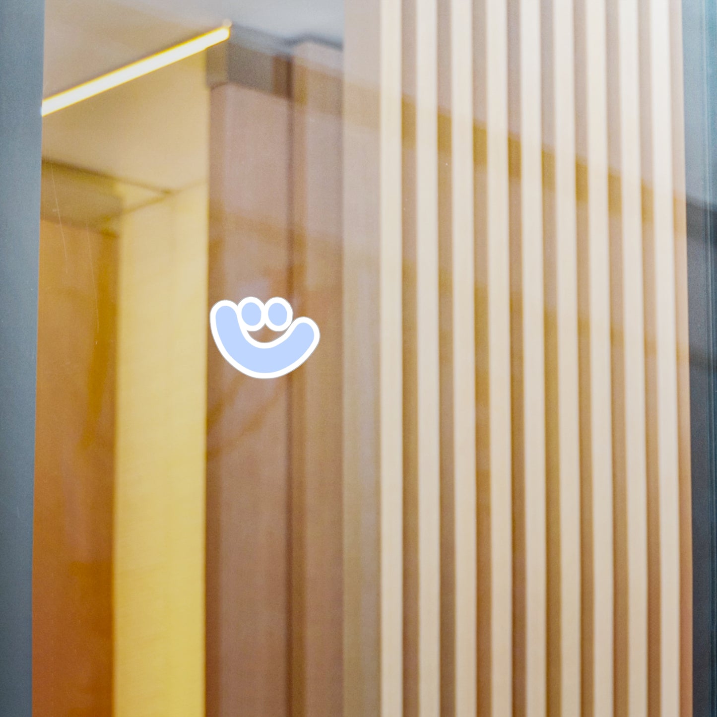 Smile At The Little Things Logo Sticker