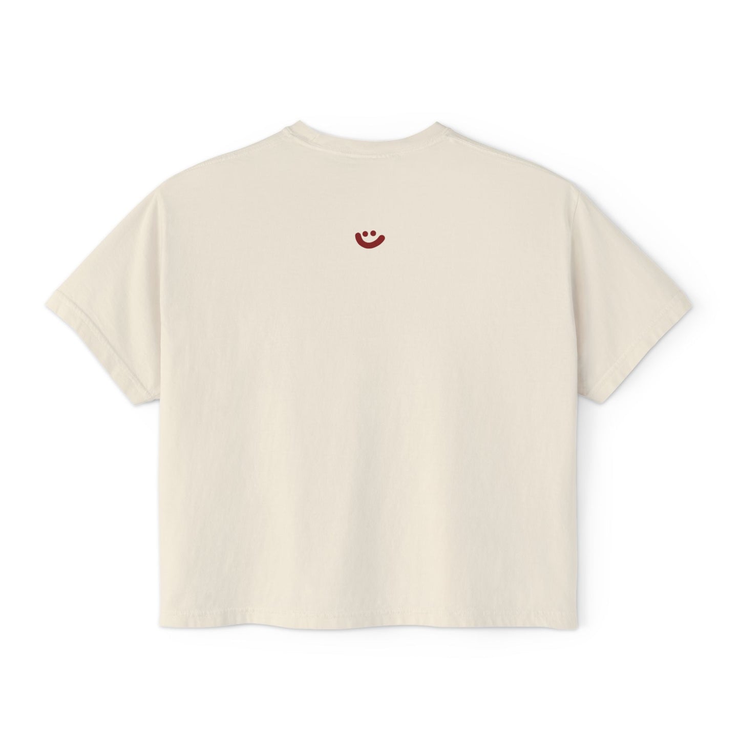 Red Heart "Smile at the Little Things" Boxy Tee