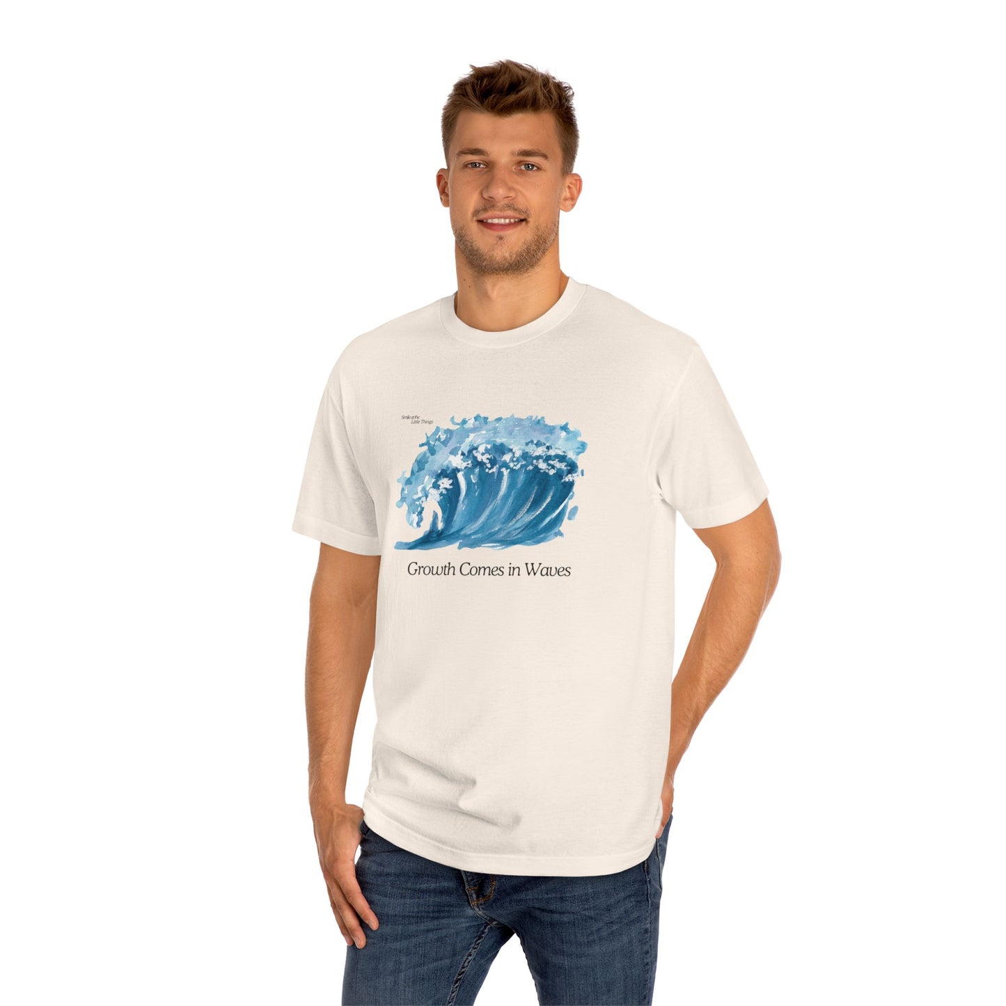 "Growth Comes in Waves" Classic Tee
