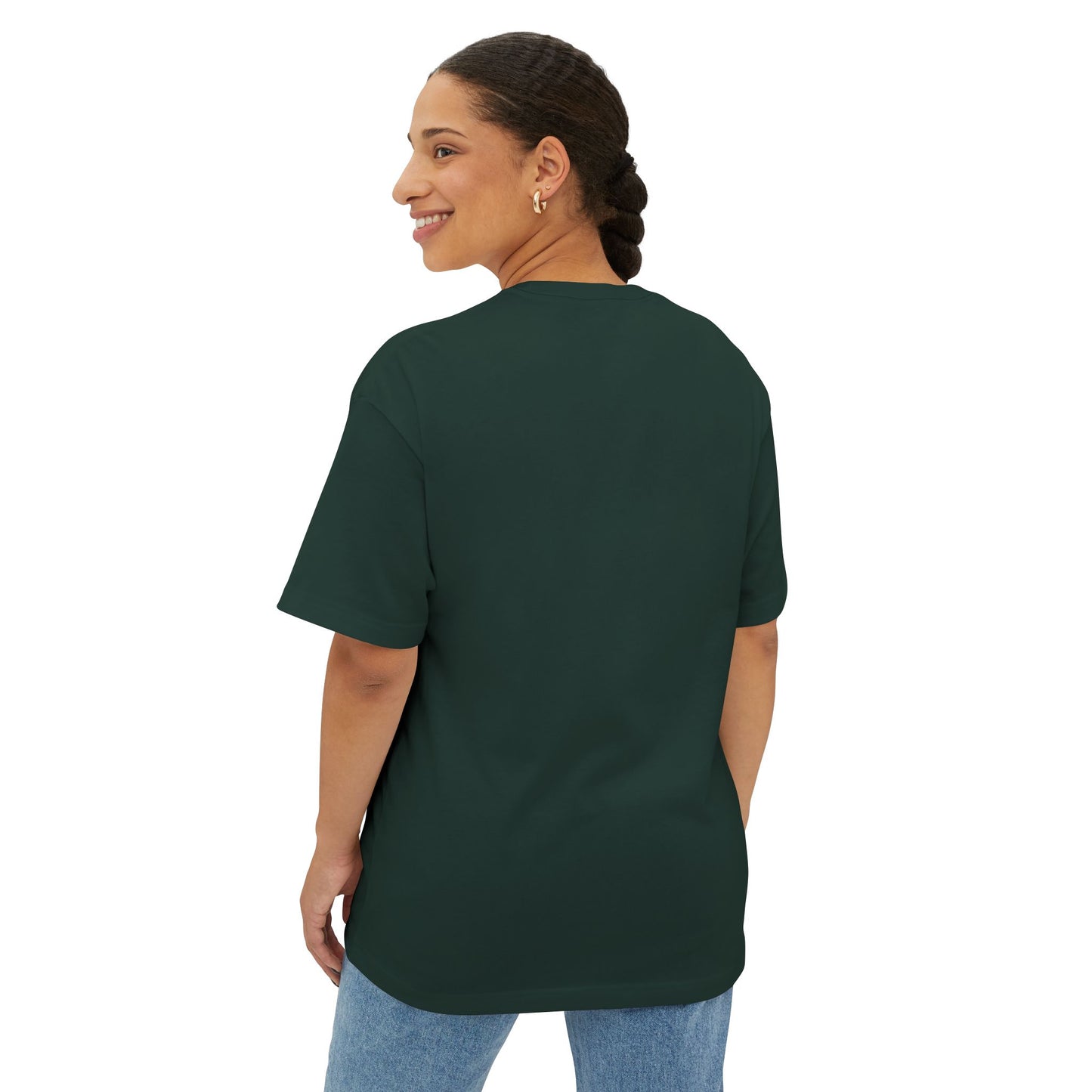 Classic "Smile at the Little Things" Oversized Boxy Tee