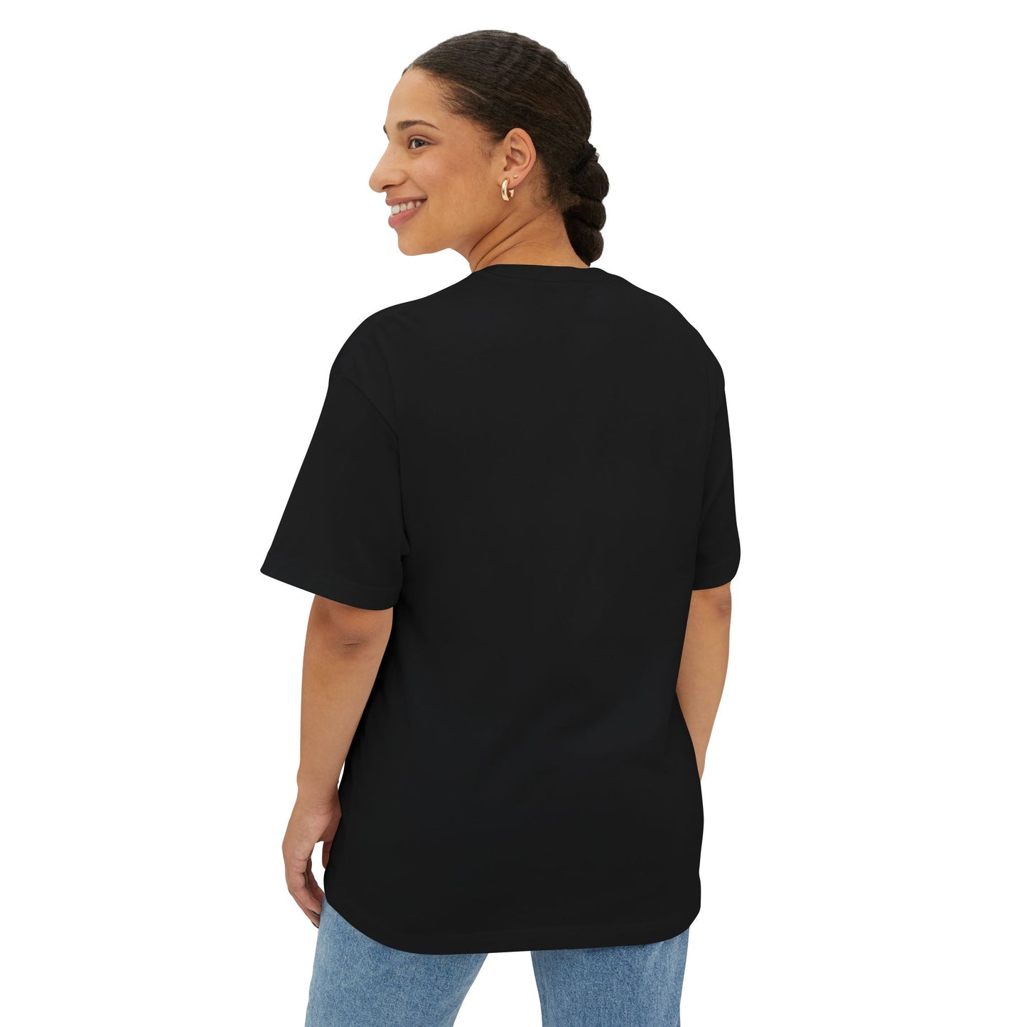 Classic "Smile at the Little Things" Oversized Boxy Tee